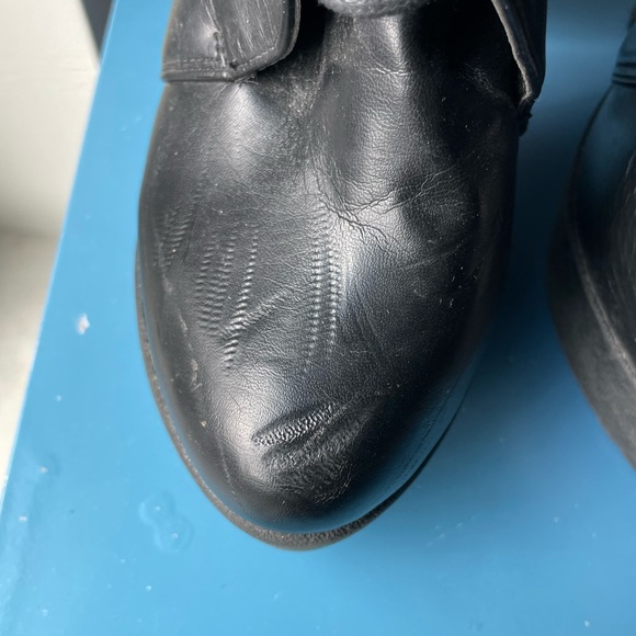 *AVAIL TIL 9/15* Kensie high heeled booties, size 6, black, used - Picture 8 of 11